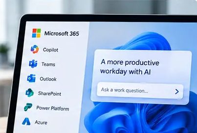 Microsoft platform screen