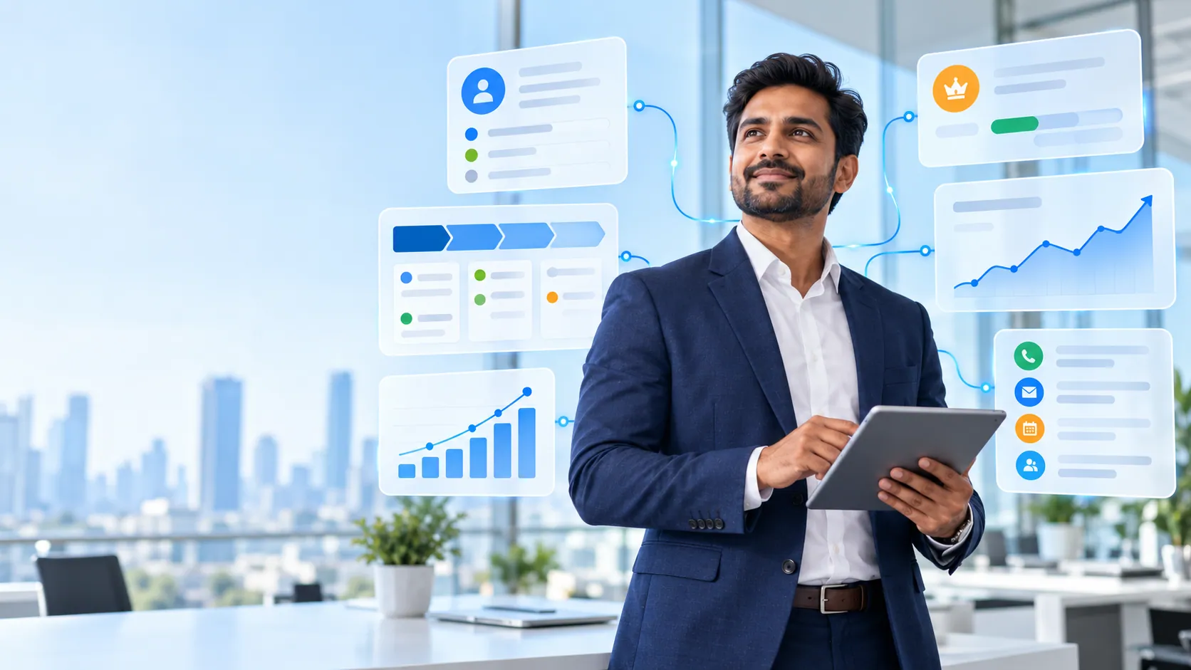 Salesforce Sales Cloud consultant reviewing a sales pipeline