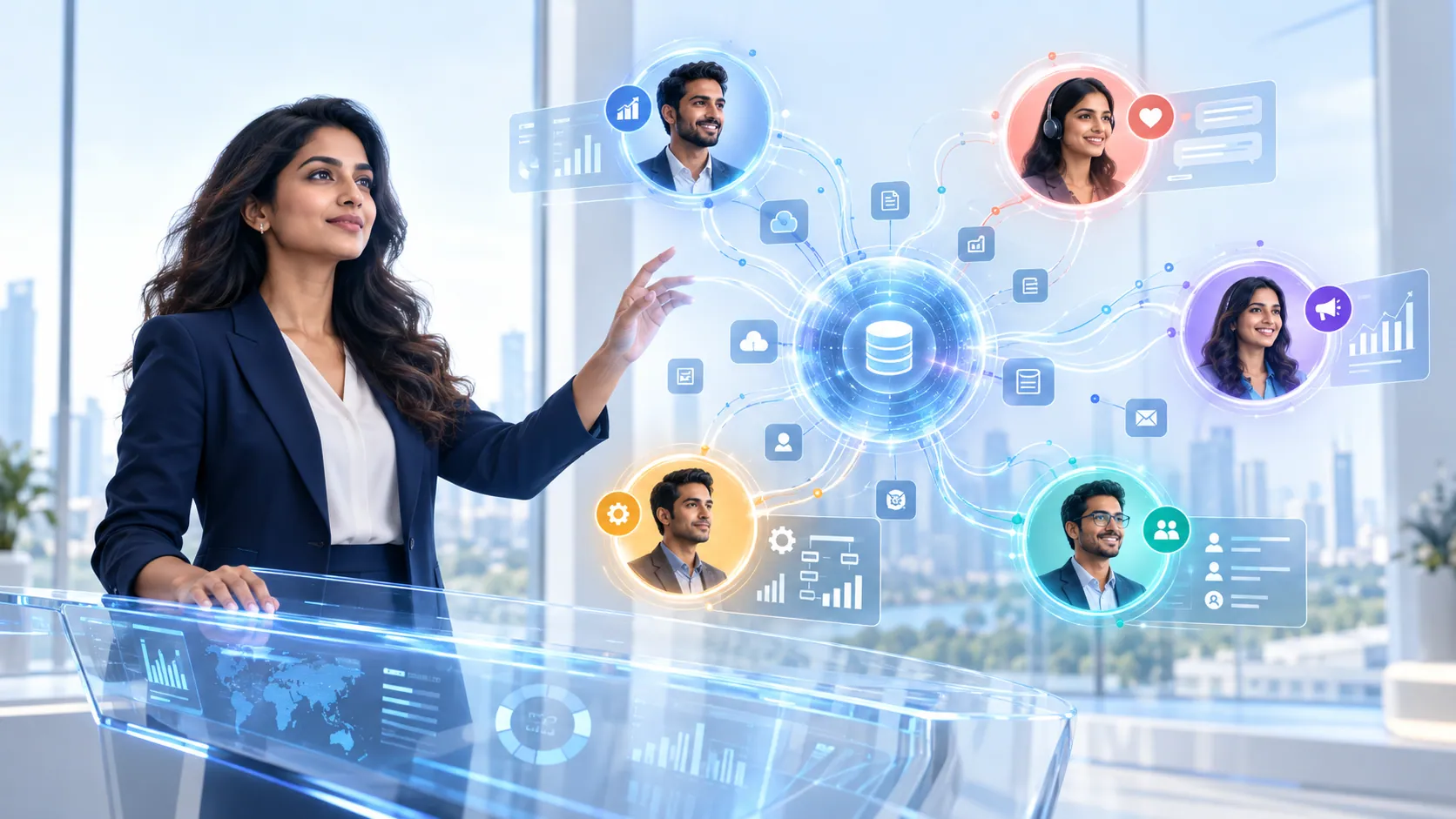 Agentforce consultant orchestrating AI agents across sales, service and marketing